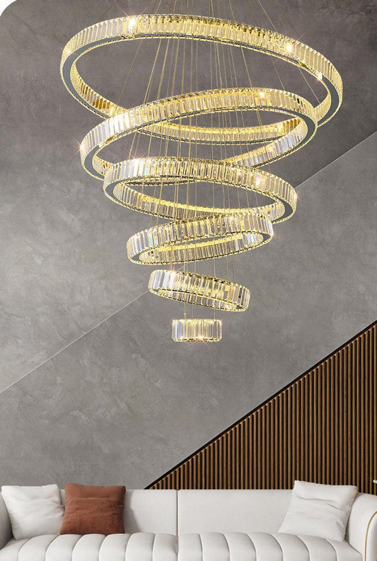 6 Rings Crystal Light