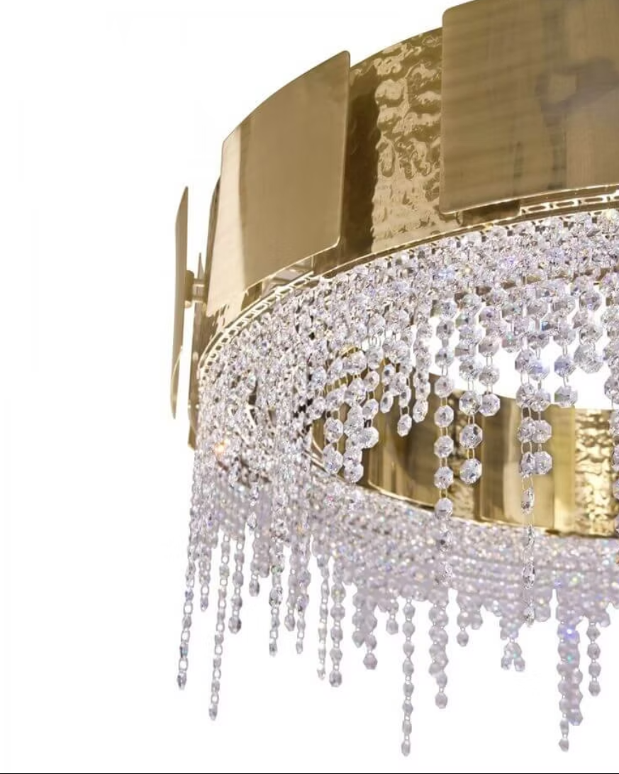 Golden Beats Hanging Lights