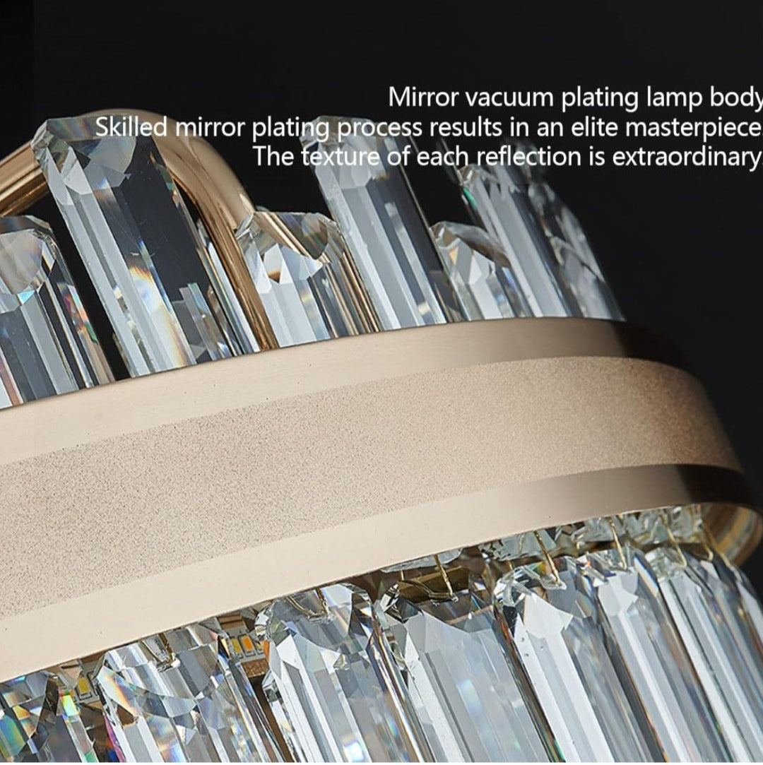 Modern minimalist Crystal Chandelier