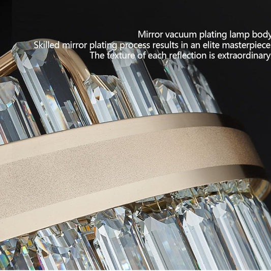 Modern minimalist Crystal Chandelier