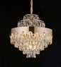 Elegant Tiered Crystal Chandelier