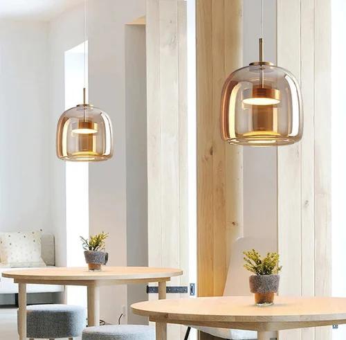 Champagne Glass Hanging Lamp