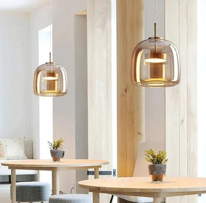 Champagne Glass Hanging Lamp