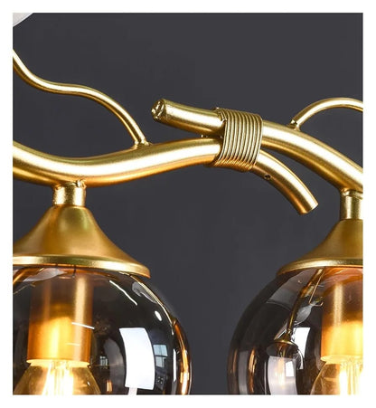 Golden Bird Hanging Light