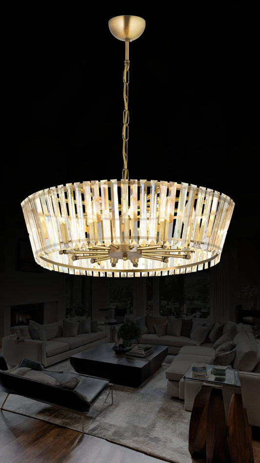 Serenne Crystal Chandelier