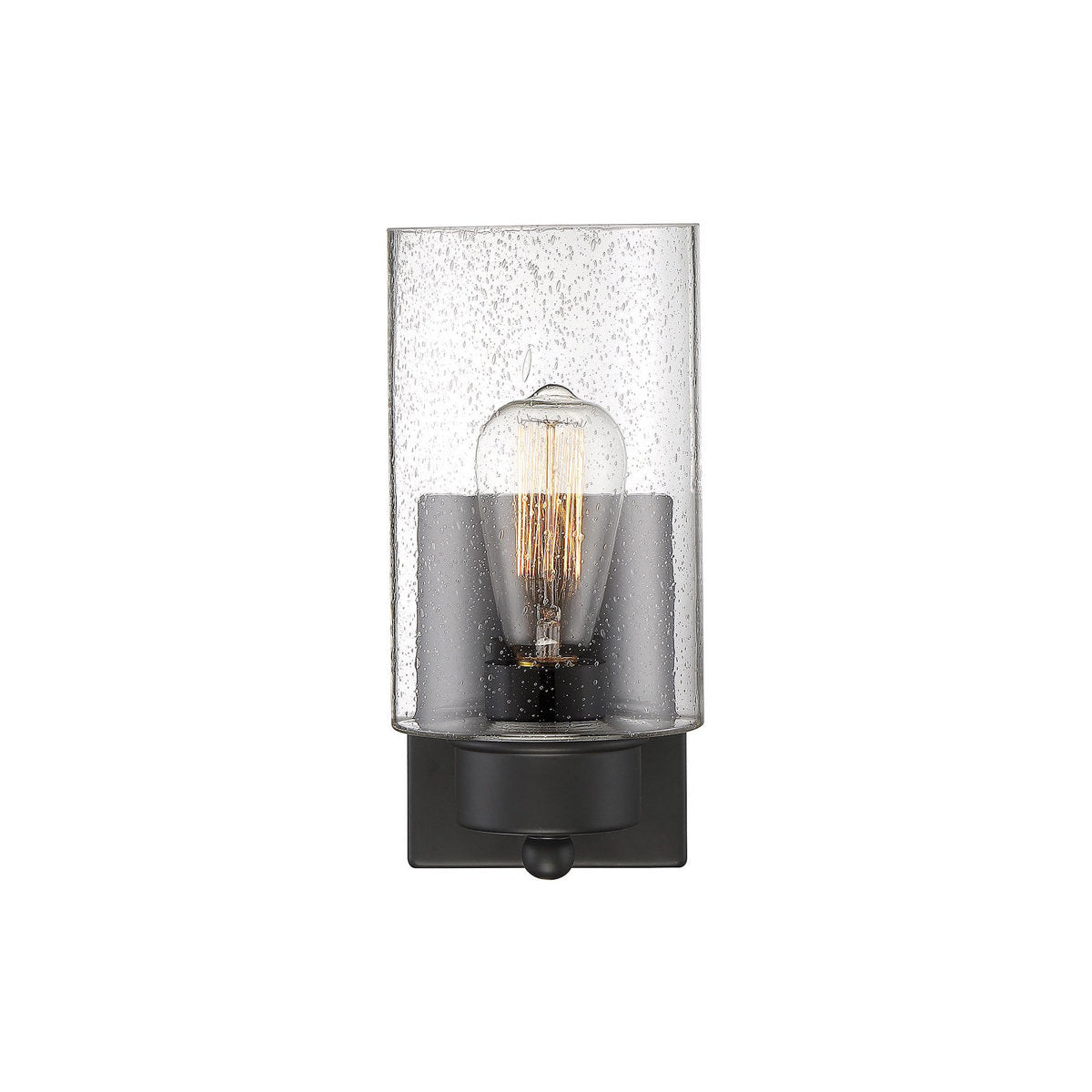 Black Steel Sconce