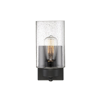 Black Steel Sconce