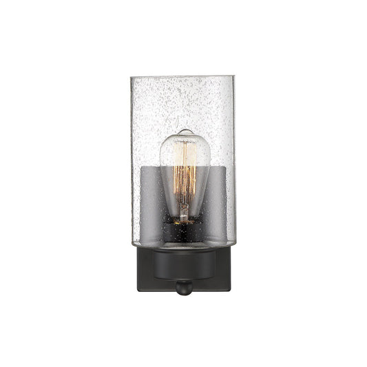 Black Steel Sconce