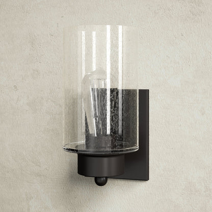 Black Steel Sconce