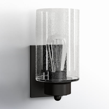 Black Steel Sconce