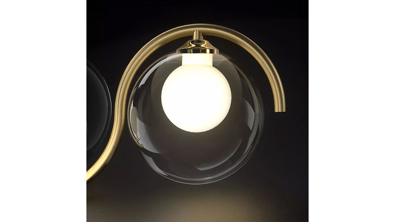 Modern Glass Ball LED Pendant Lamp