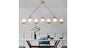 Wave Curve Linear Pendant Light